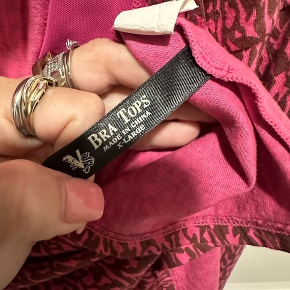 Y2K girly grunge Victoria’s Secret cheetah print pink lingerie mini dress XL - Picture 8 of 10